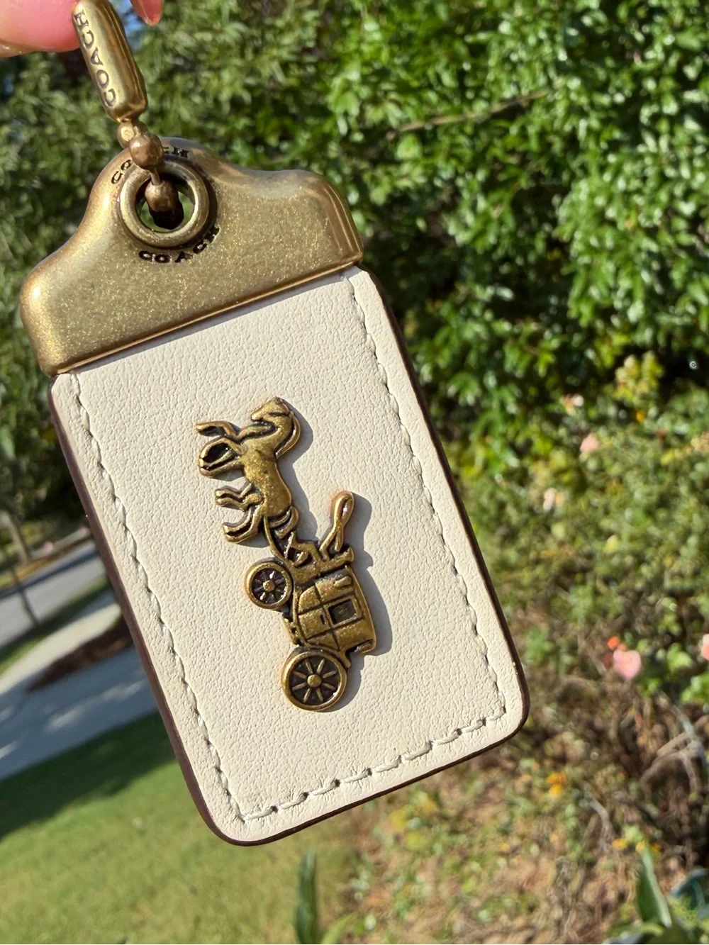 New Coach 1941 Large Hangtag， 2 1/4